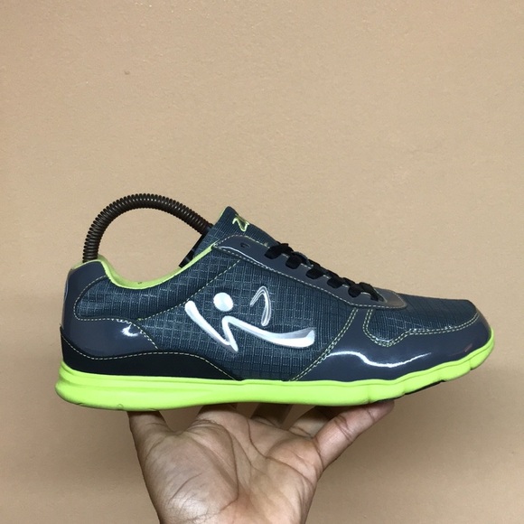 ZUMBA Z-Kickz 2 Women’s Low Top Work Out Sneakers “Grey Green” - Picture 4 of 17